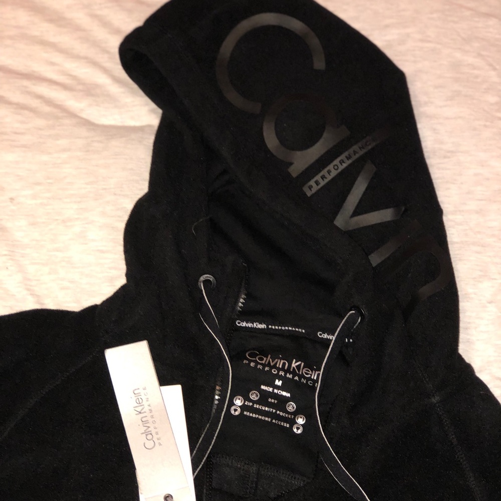 Calvin Klein Performance Super Comfy Black Jacket
